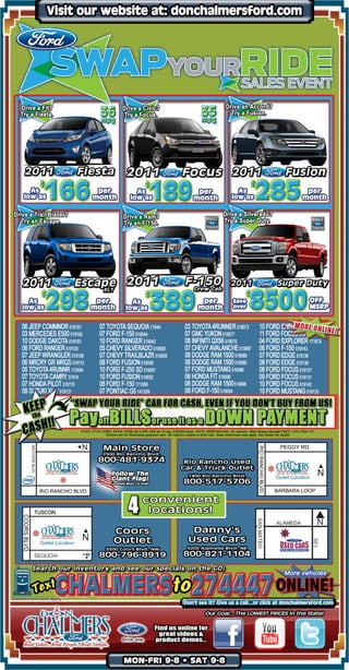 Swap Your Ride Albuquerque NM | Don Chalmers Ford 