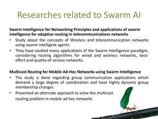 Bio-inspired Artificial Intelligence for Collective Systems | PPTX