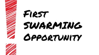 First
SWARMING
Opportunity
 