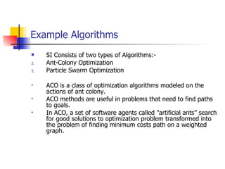 Swarm Intelligence | PPT