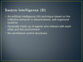 Swarm intelligence | PPT | Beekeeping | Hobbies & Interests