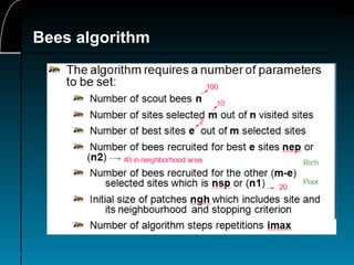 15
Bees algorithm
 