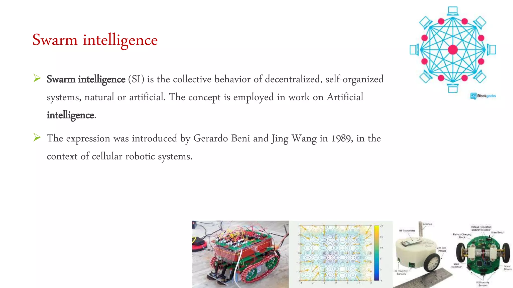 Swarm intelligence technology | PPT