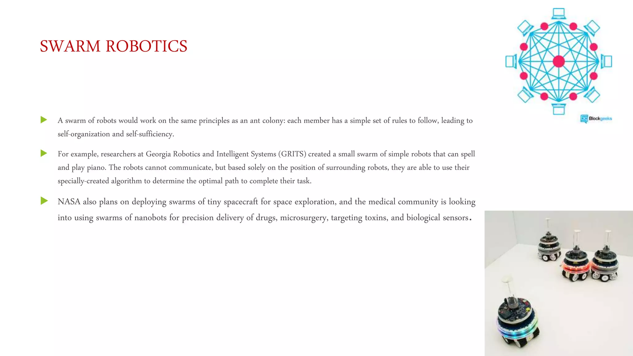 Swarm intelligence technology | PPT