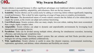 Introduction of Swarm Robotics and basics.pptx