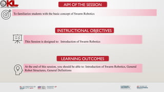 Swarm Session Introduction of Swarm Robotics and basics.pptx