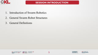 Introduction of Swarm Robotics and basics.pptx