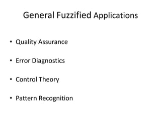 FUZZY LOGIC IN OTHER FIELDS  Business 