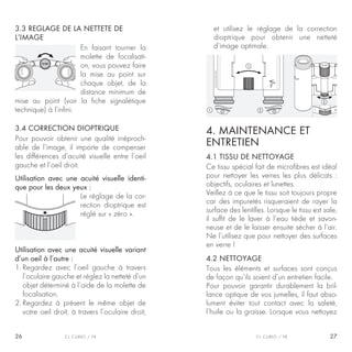 Instruction Manual | Swarovski CL Curio Binoculars| Optics Trade