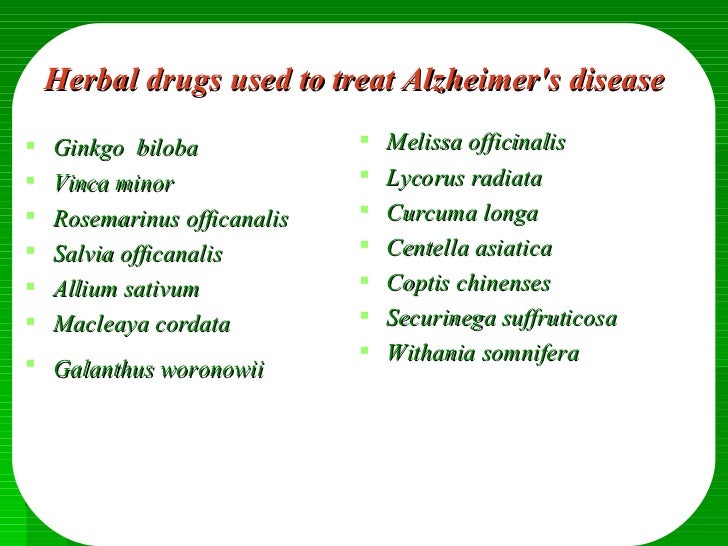Alzheimers Disease - 