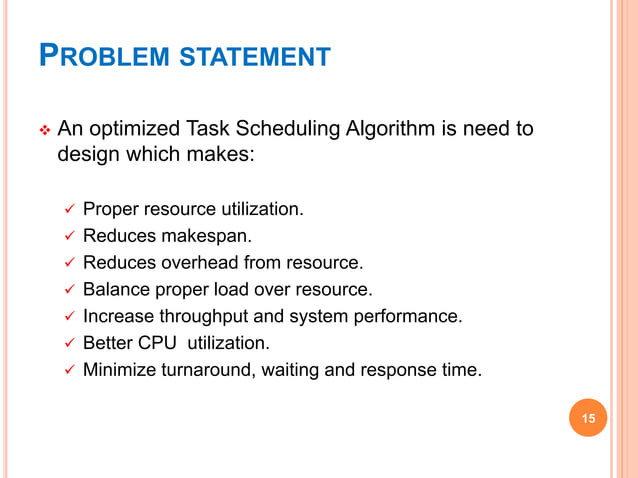 Task scheduling Survey in Cloud Computing | PPTX | Cloud Computing ...