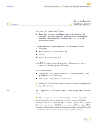 Swat Program Worksheet Swat Training Manual | PDF