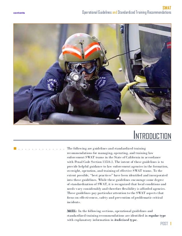 Swat Training Manual