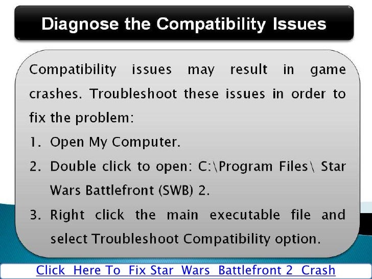 star wars battlefront 2 crashes