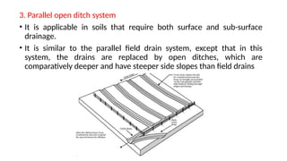 Parallel Ditch System SWCE LEC 16.pptxnndndndndnjdjdjdjdjjsudjdjdi | PPTX