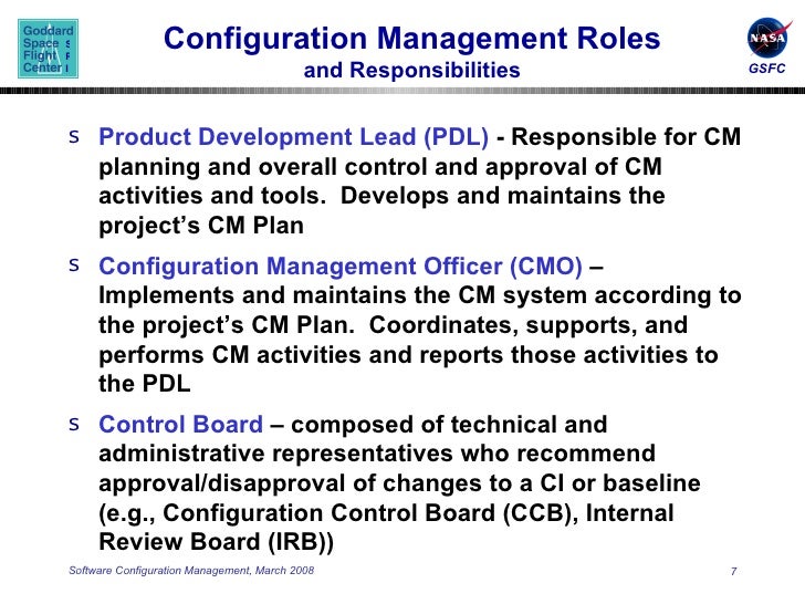 What is configuration management?