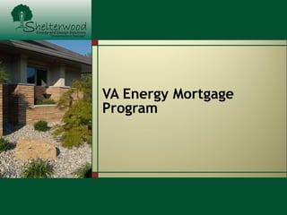 VA Energy Mortgage Program 