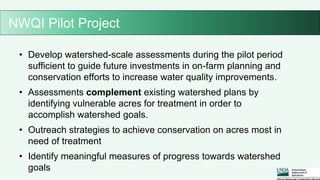 National Water Quality Initiative (NWQI) Pilot Project