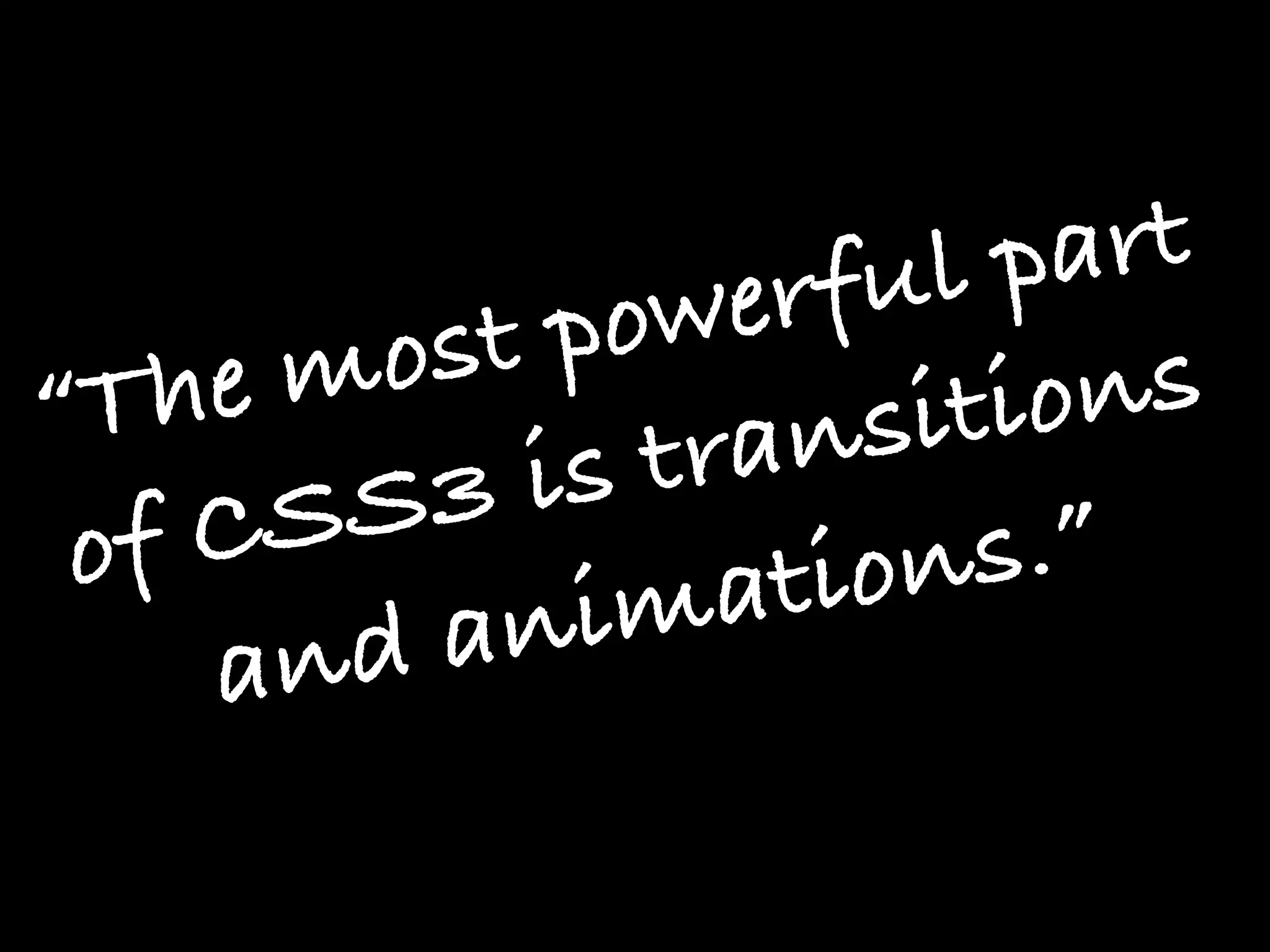 erfu lp art
        ost  pow
“T he m              sitions
       S3   is t ran
 of CS             tion s.”
    and  an  ima
 