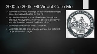 Ariane 5 - Summary of Events
 64bit floating point to 16bit signed integer conversion
 Numeric overflow when horizontal velocity sensor value > 32768 (internal unit)
 Exception handling deactivated
 Redundant system contained different hardware but same software, hence ran into
same problem
 Unhandled exception triggered self destruction in order to avoid rocket breaking apart
 Code originated from Ariane 4, which was slower and flew at different angle
 Calculation not even needed during flight (just during prep), but still running
 USD 5 billion overall development costs
 USD 500 million for rocket + satellites
 Program delayed by years
 