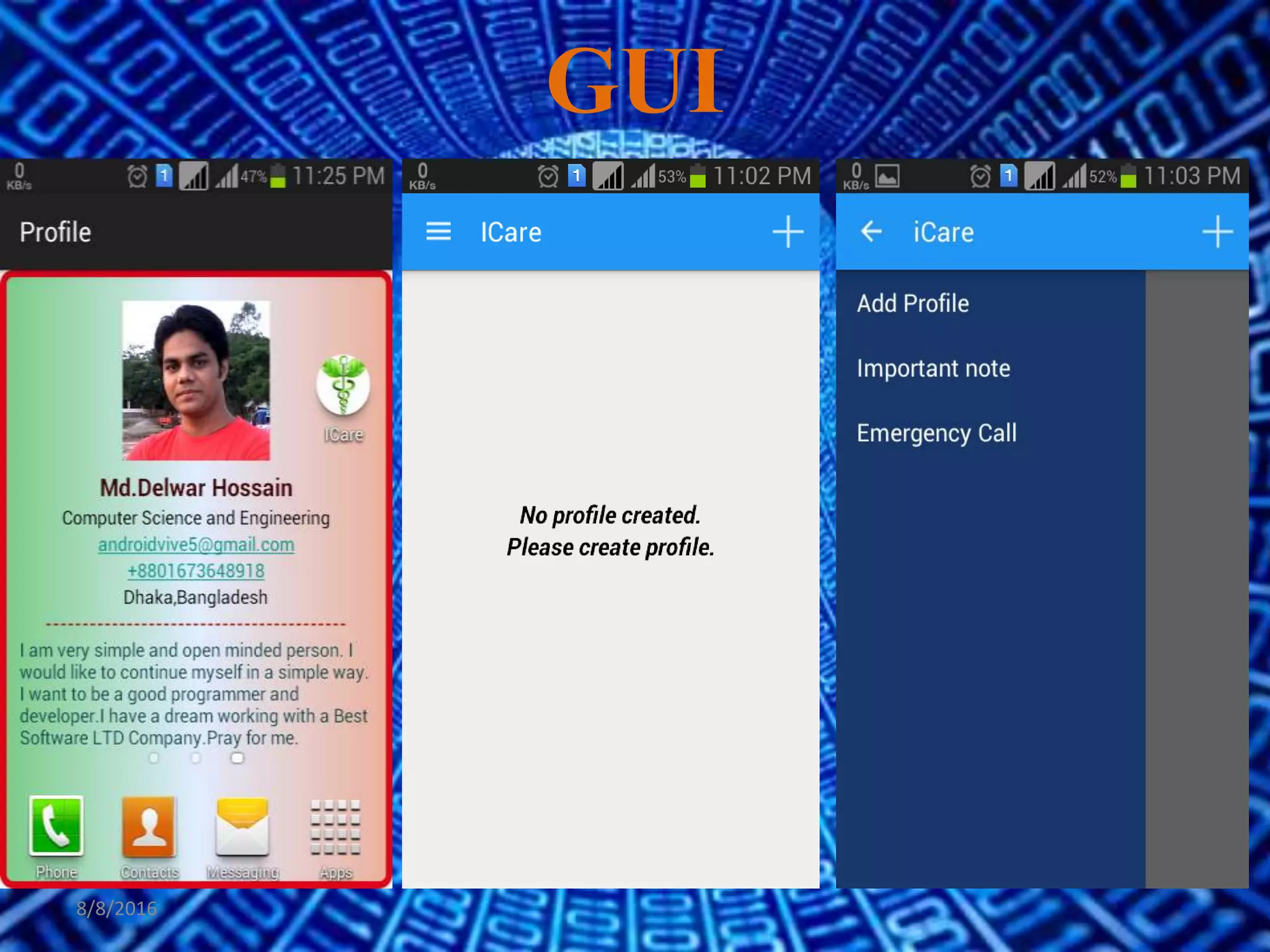 GUI
8/8/2016
 