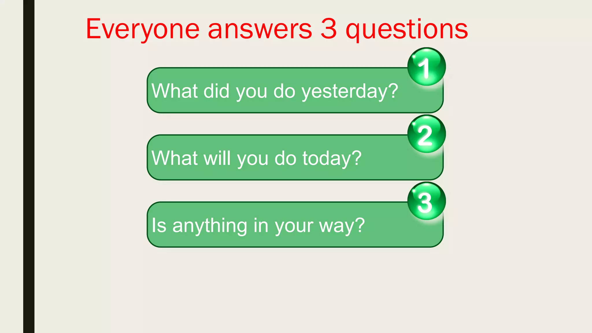 The daily scrum
• Parameters
• Daily
• 15-minutes
• Stand-up
• Not for problem solving
• Whole world is invited
• Only team members, Scrum Master, product
owner, can talk
• Helps avoid other unnecessary meetings
 