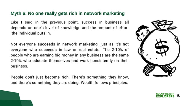 Network Marketing Misconceptions Ppt