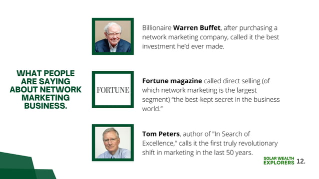 Network Marketing Misconceptions Ppt