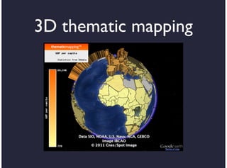 3D thematic mapping
 