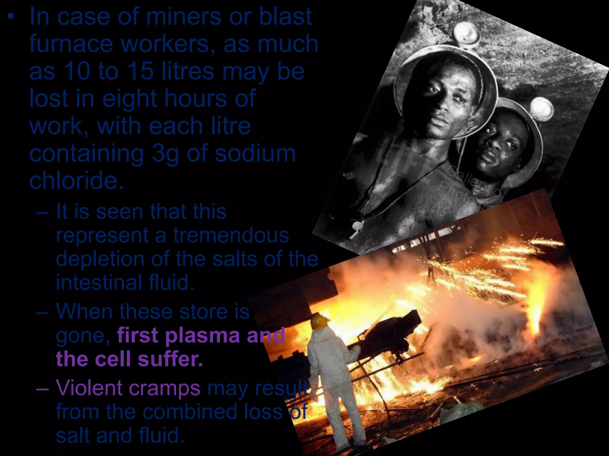 The Specific gravity of sweat ranges from 1.002 to 1.003