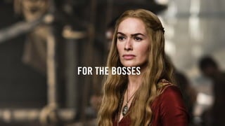 WOLF & WILHELMINE
FOR THE BOSSES
 