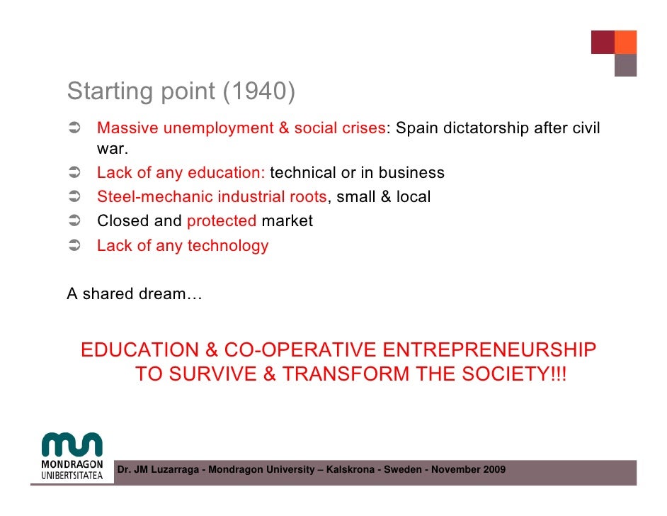 Sweden Mondragon Sustainability Social Entrepreneurship Blek