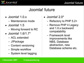 Swedisch Joomla!Day 3 November 2007