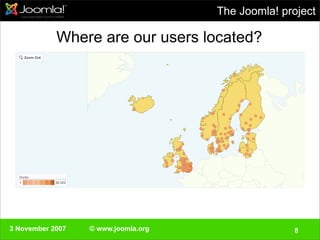 Swedisch Joomla!Day 3 November 2007