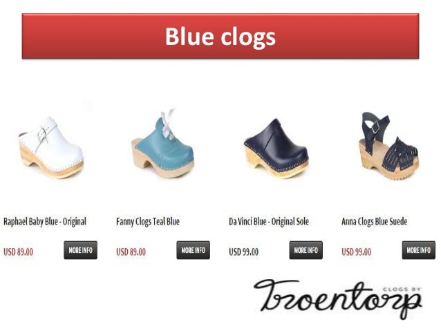 classic clog shop website