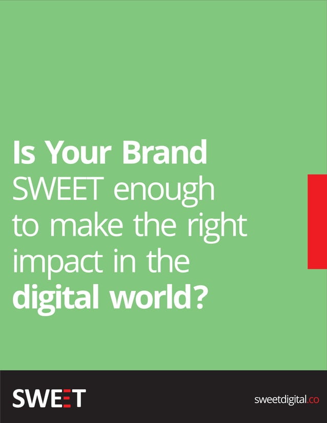 SWEET Digital Marketing Agency Brochure