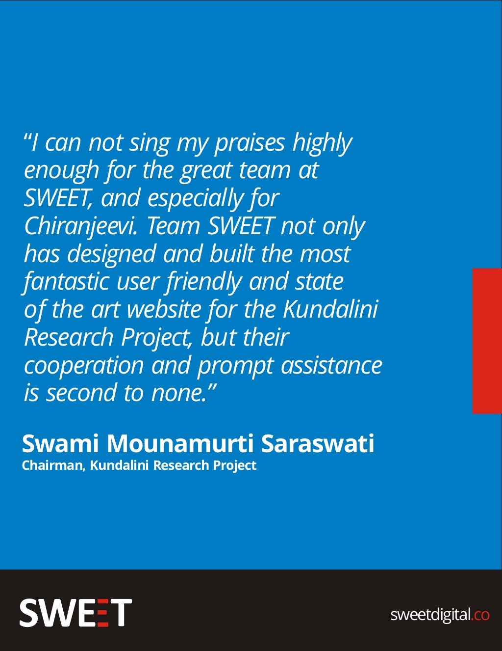 SWEET Digital Marketing Agency Brochure