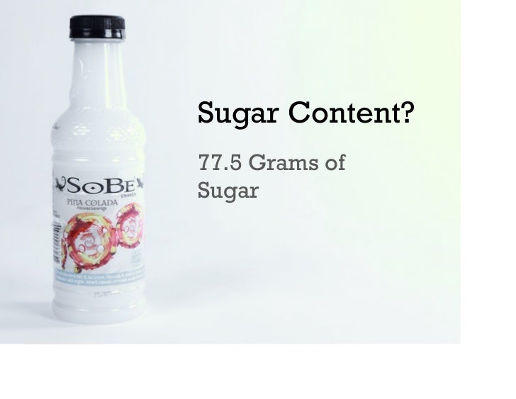 Sweet Demise The Real Facts about Sugar Sweetened Beverages