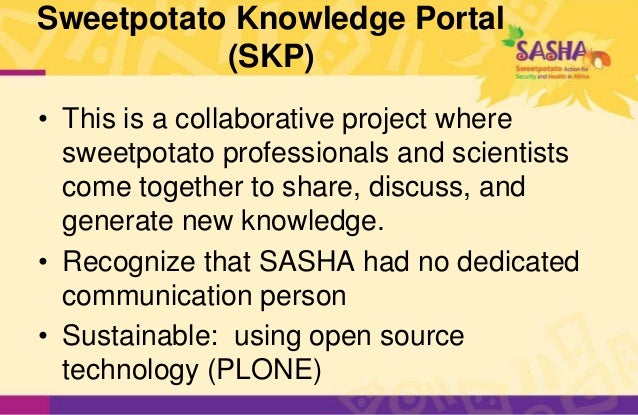 Image result for sweet potato knowledge portal