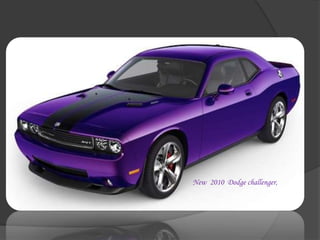 New 2010 Dodge challenger,