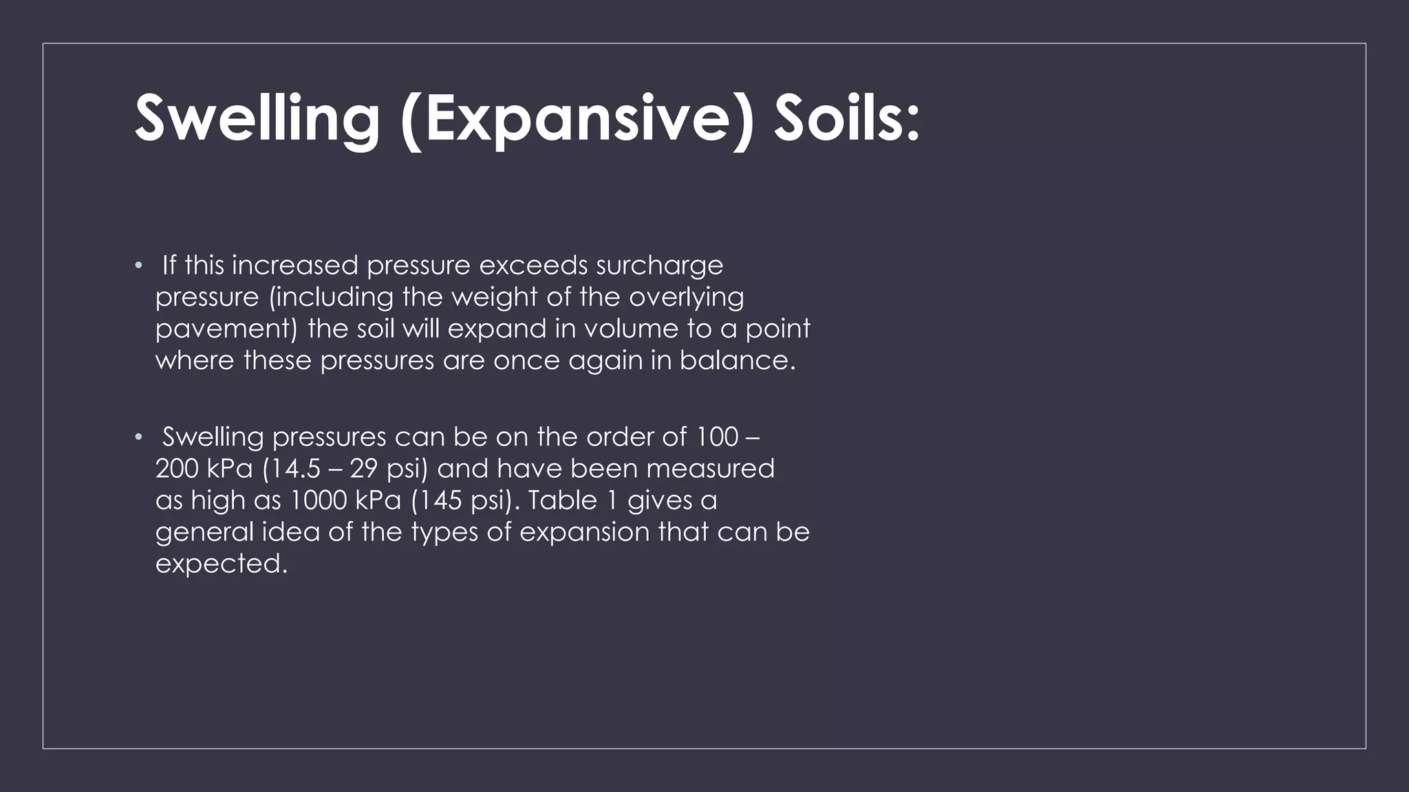 Swelling expansion and dilation of soil | PDF