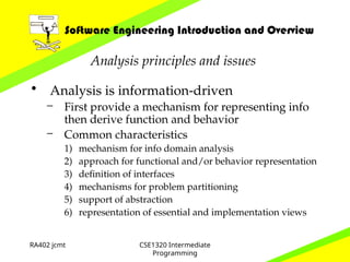 Software Engineering Processes attempt to maximize QUALITY.ppt