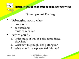 Software Engineering Processes attempt to maximize QUALITY.ppt
