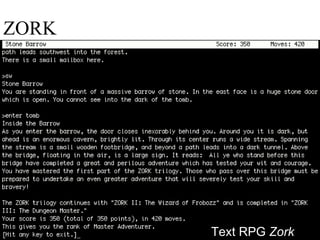ZORK Text RPG  Zork 
