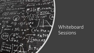 Whiteboard
Sessions
 