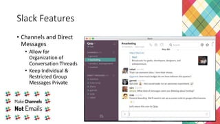 Integrations!
• If integrations or plug-
ins don’t exist, leverage
custom programming
to build your own
integrations from ...