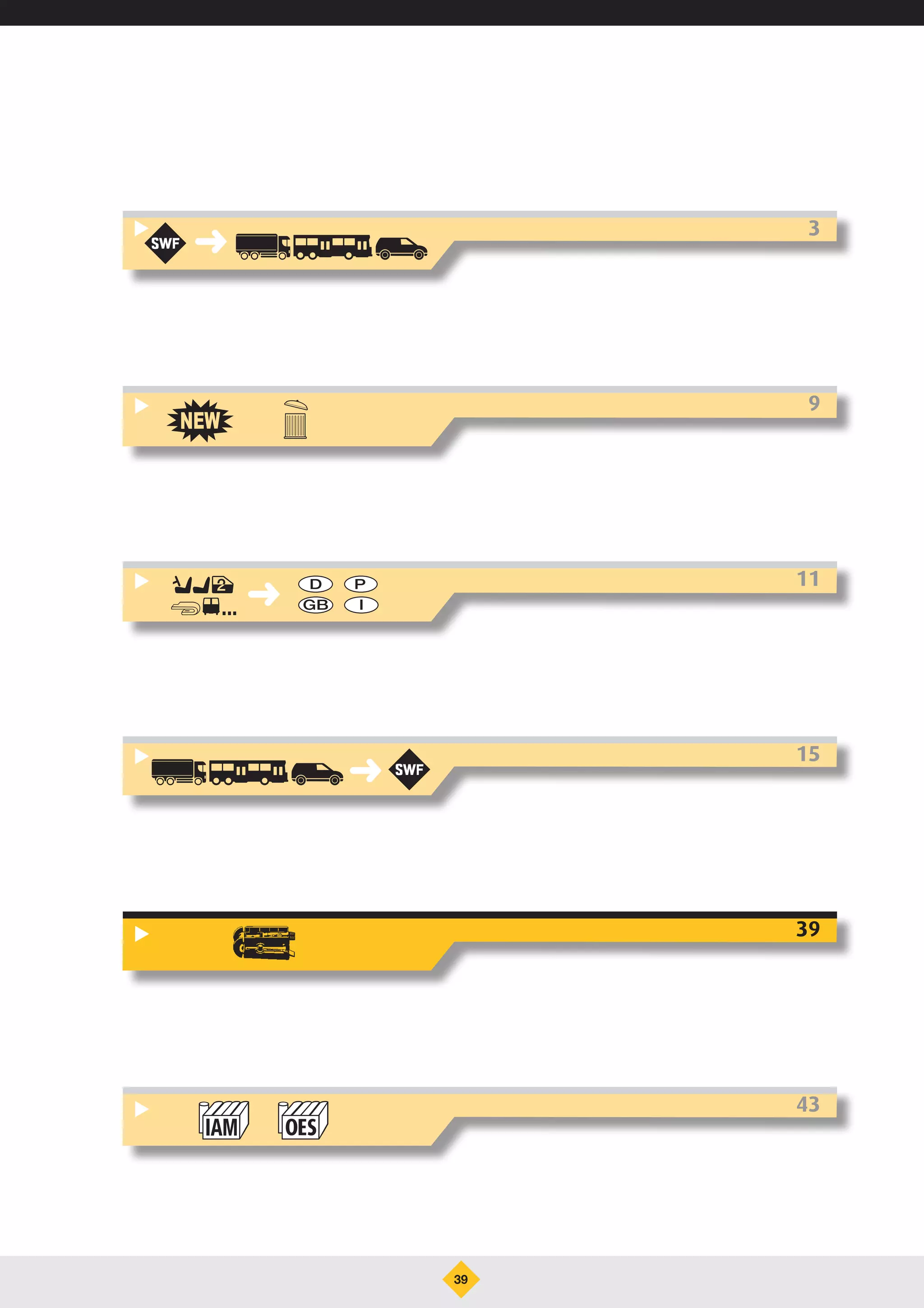 SWF Wiper blades 20132014 Truck catalogue 953189 PDF