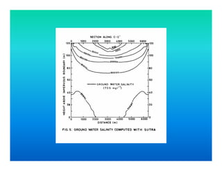Modelling of Seawater Intrusion | PDF