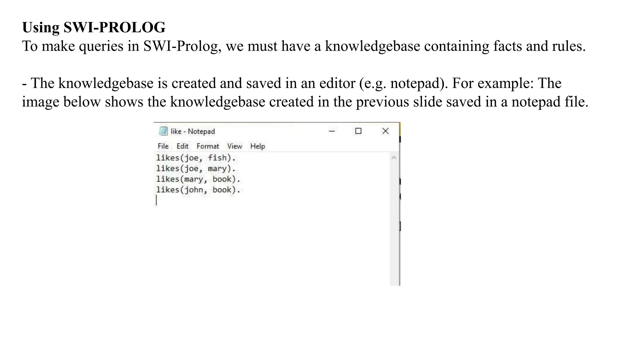 SWI-PROLOG TUTORIAL LEARN LOGIC PROGRAMMING.pptx