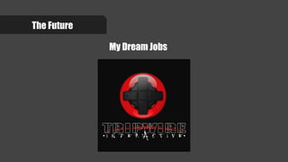The Future
My Dream Jobs
 